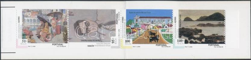 Contemporary paintings stamp-booklet Kortárs festmények bélyegfüzet
