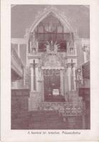 Tapolca, Izraelita templom, zsinagóga belső, Frigyszekrény (EK)