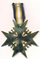 Poroszország 1740. "Becsületrend (Pour Le Mérite)" kitüntetés replikája szalaggal T:1
Pru...