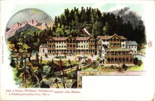 Waldbrunn, Hotel und Pension, Besitzer Jos. Böhm (EK)