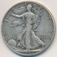 Amerikai Egyesült Államok 1946. 1/2$ Ag "Walking Liberty" T:2-
USA 1946. 1/2 Dollar Ag &qu...