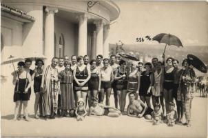 Abbazia, Üdülők, Foto Mayer / spa guests, photo