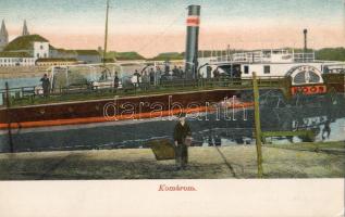 Komárom mit Böös Schiff