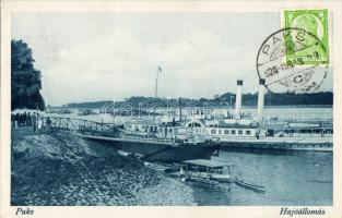 Paks mit Schiff Sophie