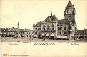 Korneuburg, Hauptplatz, Rathaus / main square, town hall