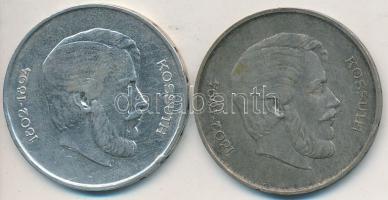 1947. 5Ft Ag "Kossuth" (2x) T:2-,3