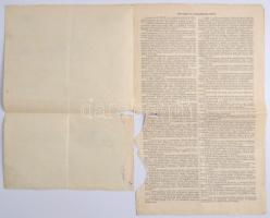 Budapest 1911. &quot;A Magyar Leszámítoló- és Pénzváltó Bank&quot; 4 1/2%-os községi kötvény 5.000K-...