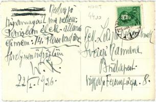 1936 Hort, Wintenberg kastély, photo