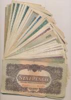 50db vegyes pengő bankjegy T:vegyes