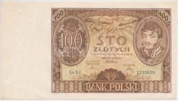 Lengyelország 1934. 100Zl T:II,II- Poland 1934. 100 Zlotych C:XF,VF