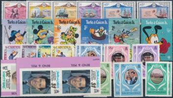1979-1982 32 stamps, 1979-1982 32 db bélyeg