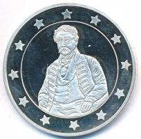 DN "Euró fantázia - Deák Ferenc" Ag emlékérem (20g/0.999/38,5mm) T:PP felületi karc