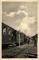 Taracköz-Dombó kisvasút, 1937 a lengyel határig meghosszabítva / Teresva-Dubove railway, train (fa)