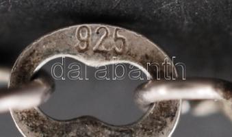 Ezüst (Ag.) bokalánc, jelzett, 27,5 cm, nettó 3 g