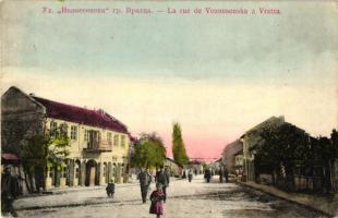 Vratsa, Vratza; La rue de Voznesenska