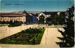 Zagreb, Svucilistni trg / square (EK)