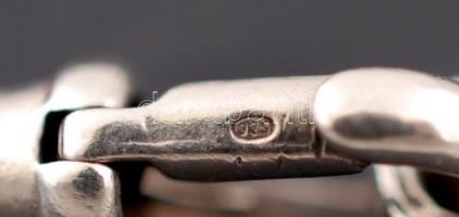 Dekoratív ezüst (Ag.) karkötő, jelzett, h: 21,5 cm, nettó 25 g