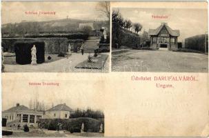 Darufalva, Drassburg; vár, tenisz pálya / castle, tennis court (EK)