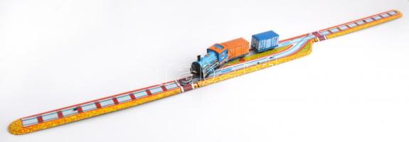 Elzett tolató mozdony, eredeti dobozában, hiánytalan, h:58 cm