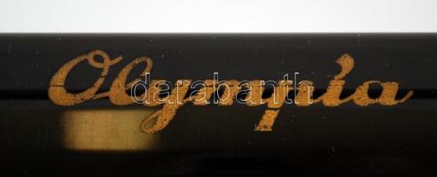 Retro írógép, kulcs nélkül, 32×34 cm