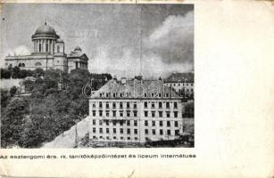 Esztergom, Tanítóképző Intézet és Líceum Internátusa (kis szakadás / small tear)