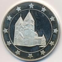 DN "Euró fantázia - Jáki templom" Ag emlékérem (20g/0.999/38mm) T:PP ujjlenyomatos,felület...