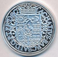 DN "Magyar tallérok utánveretben - Barcsay Ákos tallérja 1660" Ag emlékérem tanúsítvánnyal...