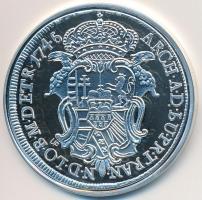 DN "Magyar tallérok utánveretben - Mária Terézia tallérja 1745" Ag emlékérem tanúsítvánnya...