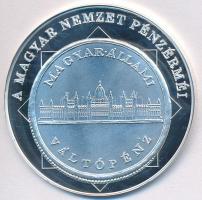 DN "A magyar nemzet pénzérméi - Az utolsó pengő 1944-1946" Ag emlékérem tanúsítvánnyal (10...