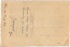 1918 Tüzér százados kitüntetésekkel / Military WWI, Artillery Captain photo (EB)