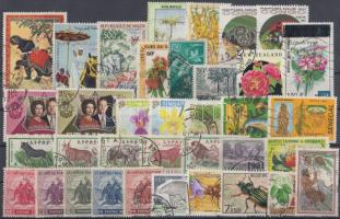 Fauna and flora motive 37 stamps Állat és növény motívum 37 db klf bélyeg