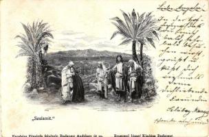 'Sulamit' performance, published by Brummel József, Szulamit előadás, Brummel József kiadása