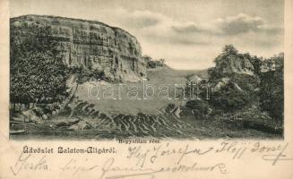 Balatonaliga, Hegyoldal (fa)