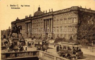 Berlin, Schloss, Schlossplatz / castle square