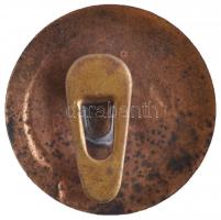 ~1910. "OMGE (Országos Magyar Gazdasági Egyesület)" zománcozott Br, sorszámozott jelvény (...