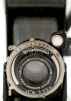 Voigtlander Bessea Compur fényképezőgép időzítővel, jó állapotban, 16×8 cm