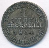 Német Államok / Poroszország 1864A 1Gr Ag "IV. Frigyes Vilmos" T:2- German States / Prussia 1864A 1 Groschen Ag "Friedrich Wilhelm IV" C:VF