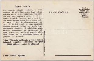 A velszi herceg Budapesten; a Tolnai Világlapja díjtalan emléklapja Edward VIII, Prince of Wales in ...