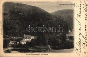 Selmecbánya, Erzsébet-emlék Kisiblyén; kiadja Joerges / Elisabeth memorial