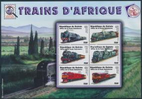 Railway mini sheet, Vasút kisív