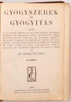Dr. Issekutz Béla: Gyógyszerek és gyógyítás. II. kötet. Bp., 1940, Eggenberger-féle Könyvkereskedés....