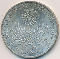 NSZK 1972J 10M Ag "Olimpia-München / Olimpiai Láng" T:2
FRG 1972J 10 Mark Ag "Olympi...