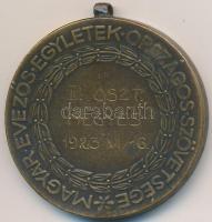 Berán Lajos (1882-1943) 1923. "Magyar Evezős Egyletek Országos Szövetsége" Br díjérem (40,...