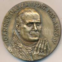 Vatikán 1982. "II. János Pál / Az efezusi zsinat 1550. és a konstantinápolyi zsinat 1600. évfordulója" aranyozott Br emlékérem eredeti tokban. Szign.: A. BERTI (44mm) T:1- Vatican 1982. "John Paul II / 1550th Anniversary of the Council of Ephesus and 1600th Anniversary of the Council of Constantinople" gilt Br commemorative medallion in original case. Sign.: A. BERTI (44mm) C:AU