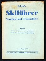 Othmar Sehrig: Sehrigs Skiführer Nordtirol und Grenzgebiete. Band I. Innsbruck, 1935. Wagnersche Universitäts-Buchhandlung. Foltos / Stained