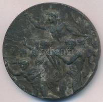 1948. "XIV. Olimpia London" fém emlékérem, bajnoki nevekkel a hátoldalon (40mm) T:2- erős ...