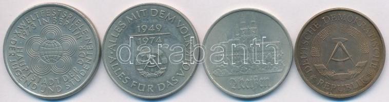 NDK 1969. 5M + 1972A 5M "Meissen városa" + 1973A 10M "10. Ifjúsági Játékok" + 19...