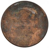 Osztrák-Magyar Monarchia 1888. "Tüzér ügyességi jelvény" tombak jelvény rögzítő pánt nélkü...