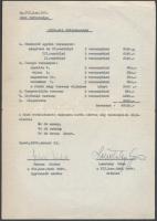 1965-1988 Száraz Sándor, a VII. kerületi Sakkszövetség ügyvezető igazgatójának vöröskatona igazolván...