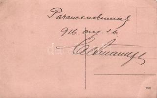 1916 WWI Military, Hungarian soldier photo (EB)